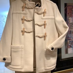 Burberry Hooded Peacoat